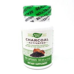 Nature's Way Activated Charcoal Int C (1x100 CAP)